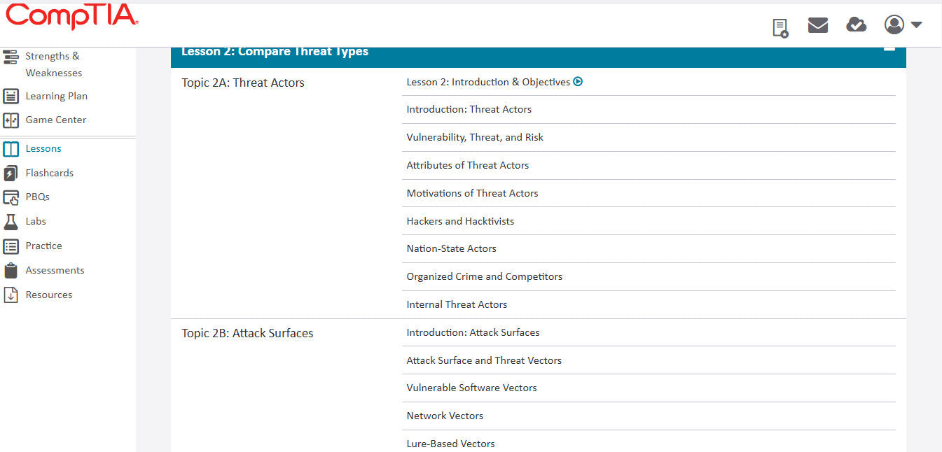 เรียนรู้ CompTIA Security+ CertMaster + ห้องปฏิบัติการ (SY0-701)