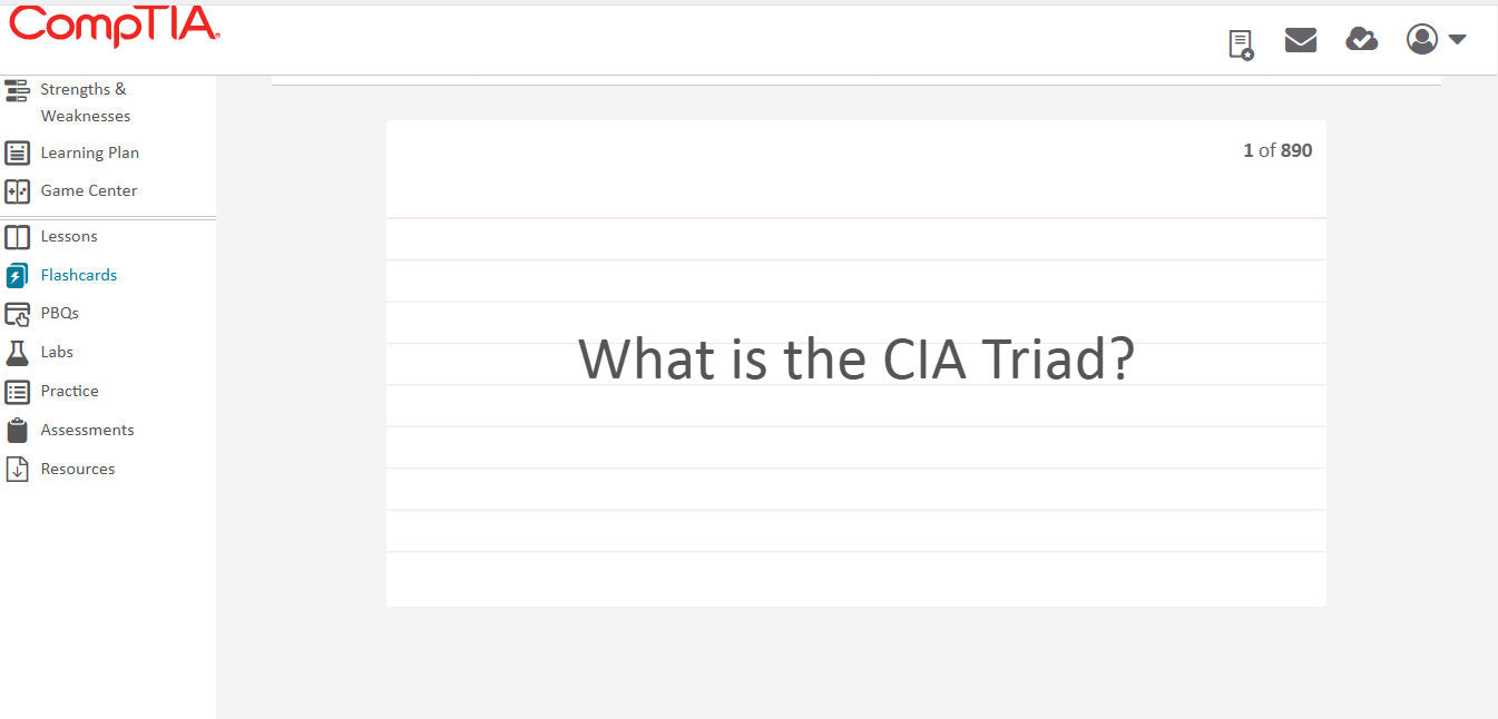 เรียนรู้ CompTIA Security+ CertMaster + ห้องปฏิบัติการ (SY0-701)